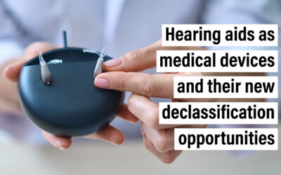 Hearing aids as medical devices and their new declassification opportunities