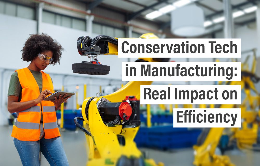 Conservation Tech in Manufacturing: Real Impact on Efficiency