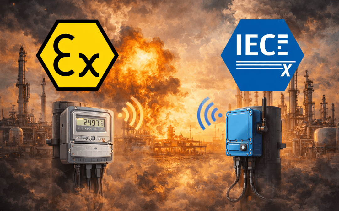 ATEX vs IECEx for energy IoT devices
