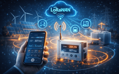 LoRaWAN for remote energy monitoring
