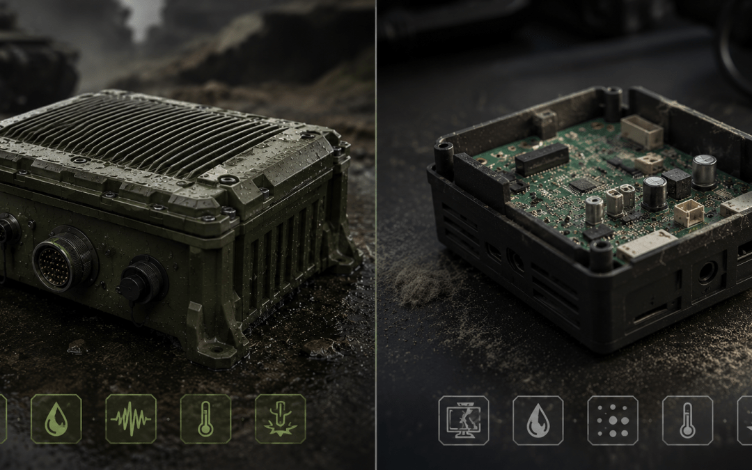 Rugged defence electronics design: Key enclosure features and compliance standards